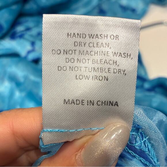 Hutch Blue Floral Ruffled Miah Gown Sz 2 MSRP $368 - Picture 11 of 15